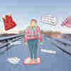 What to wear for running in the cold? Build a dress with this paper doll