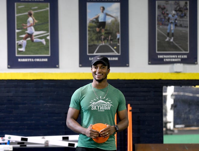 In 2021, Darrell Dee Sullins opened SkyHigh Fitness in the basement of Tabernacle Baptist Church in Alliance. There, the 28-year-old former Mount Union football player and his staff train hundreds of athletes.