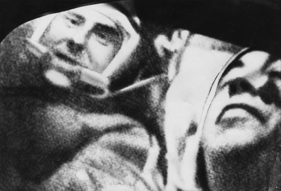 Close-up of Vladimir Komarov