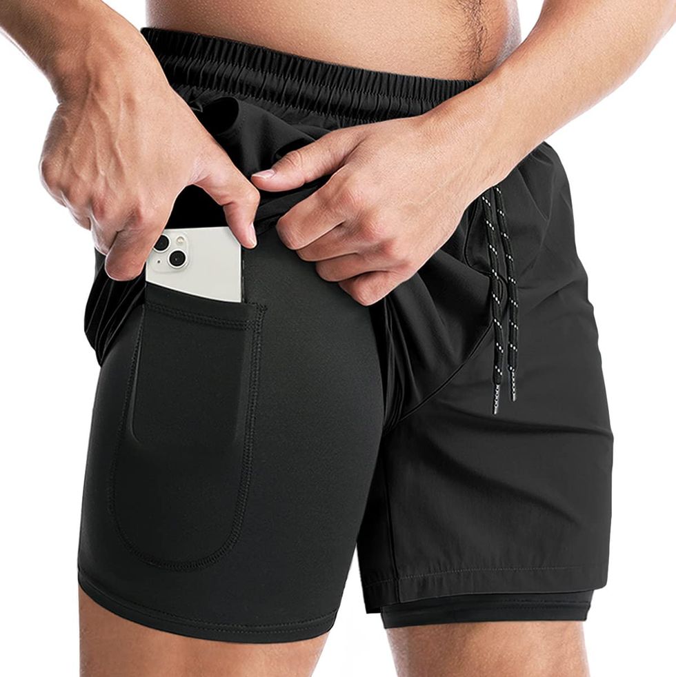 Men's 2 in 1 running shorts Men's 2 in 1 running shorts