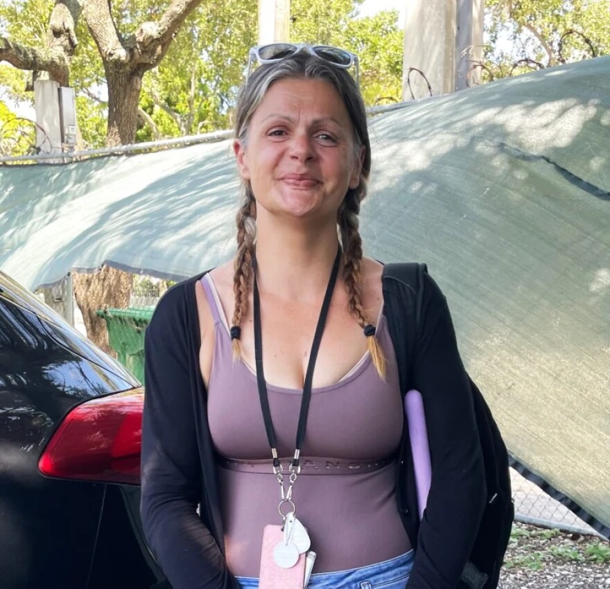 Mary Zhelyazkova, 40, of Miami, said she accepted $5 from a stranger to enroll in a zero-premium health plan through the Affordable Care Act market in fall 2021. Zhelyazkova, who is homeless, doesn't qualify for coverage because you are not earning sufficient income.