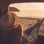 VegNews.GirlatBeachSunset