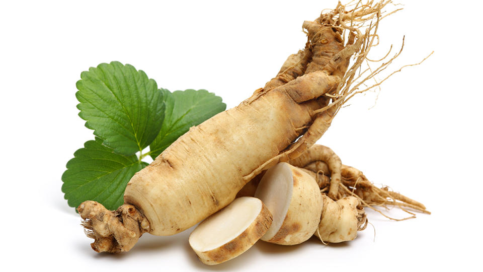 Ginseng plant root