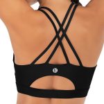 Sports bra with straps