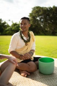 Lawson is a Native Hawaiian practitioner who runs workshops at the Four Seasons Resort Oahu in Koolina.