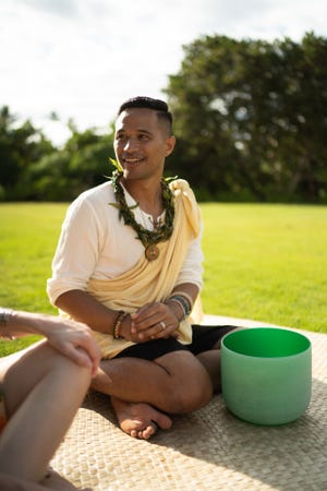 Lawson is a Native Hawaiian practitioner who runs workshops at the Four Seasons Resort Oahu in Koolina.