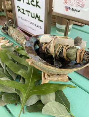 At the end of the workshop, guests will be able to take home their own sustainable smudge stick.